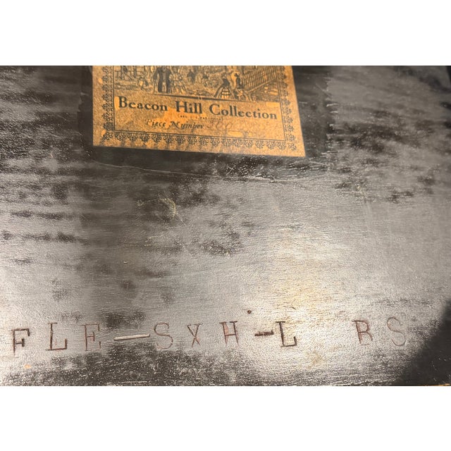 Black Lacquered Chinoiserie Nesting Tables by Beacon Hill For Sale - Image 18 of 18