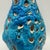 Brutalist Fat Lava Blue Turquoise Ceramic Vase by Charles Cart, Vallauris, France, 1960s For Sale - Image 10 of 15