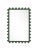 Contemporary Fleur Home Garden District Magazine Rectangle Mirror in Duck Green, 24x35.5 For Sale - Image 3 of 3