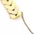 Late 20th Century 23760 - Wide Fancy Flex 18k Rose Gold Link Bracelet Retro For Sale - Image 4 of 4