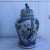 Early 20th Century Pair of Chinese Blue and White Jars With Lids For Sale - Image 5 of 9