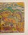 Vintage Mid-Century Expressionist Village Landscape Oil Pastel on Paper For Sale - Image 4 of 4