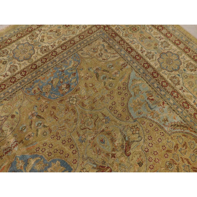 Genuine Hand Knotted Indo Persian Rug. 8'x 10' For Sale - Image 13 of 18
