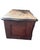 Antique Late 19th Century Rustic Wood Victorian Table Top Storage Box For Sale - Image 4 of 11