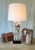 French Provincial Late 19th Century Table Lamp From From Plaster Moulding For Sale - Image 3 of 7
