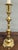 Late 19th Century Late 19th Century English Brass Candlestick For Sale - Image 5 of 7