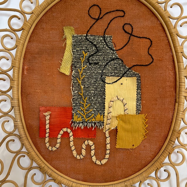 1970s Mixed Media Wall Hanging Chairish