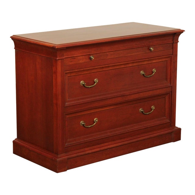 Ethan Allen Medallion Collection Cherry Chest of Drawers Chairish