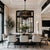 2020s Aloadecor Modern Matte Black 4-Tier Round Fringe Chandelier With Smoke Crystal Accent For Sale - Image 5 of 7