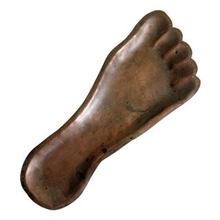 Copper Foot Catchall Ashtray, 1960s For Sale