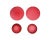 Vintage Ruby Red Crystal Glass Bowls and Plates - 4 Pieces For Sale In New York - Image 6 of 7