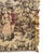 Textile Vintage French Aubusson Style Pastoral Courtship Jacquard Tapestry For Sale - Image 7 of 8
