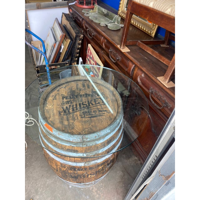 Vintage Peaky Blinders Irish Whiskey Oak Stave Barrel For Sale - Image 9 of 12