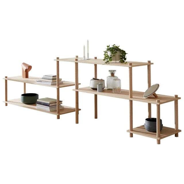 Oak Elevate Shelving Viii by Camilla Akersveen and Christopher Konings For Sale - Image 13 of 13