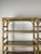 Italian Bamboo and Wicker Bookcases with Glass Shelves, 1970s, Set of 2 For Sale - Image 6 of 9