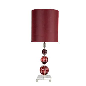 Crystal Table Lamp by Leone Aliotti
