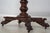 19th Century Antique American Mahogany Empire Style Game Table For Sale - Image 5 of 18