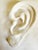 Late 20th Century Vintage Plaster Relief of Ear For Sale - Image 5 of 9