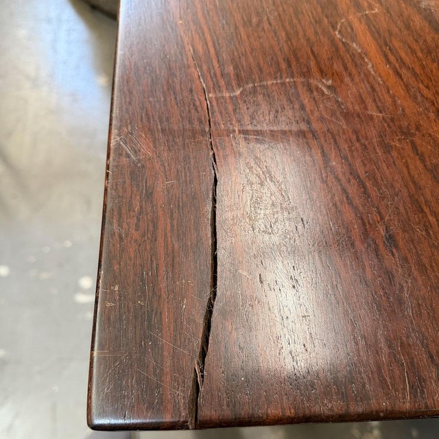 Mid 19th Century Anglo Indian Rosewood Rectangular Dining Table For Sale - Image 5 of 12
