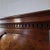Wood Antique Walnut King Size Bed with Carved Scroll Headboard For Sale - Image 7 of 12