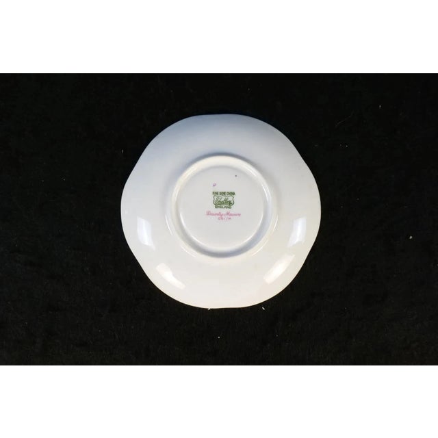 Mauve 1940s Shelley Dainty Mauve Tea Cup - English Bone China Cup and Saucer For Sale - Image 8 of 9