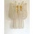 Glass Murano Glass Gold Wall Sconces by Simoeng, Set of 2 For Sale - Image 7 of 10