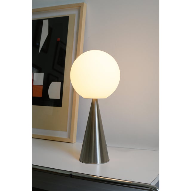 Gio Ponti Bilia Lamp, Model 2474 Fontana Arte Italy, 1967 For Sale In Los Angeles - Image 6 of 7