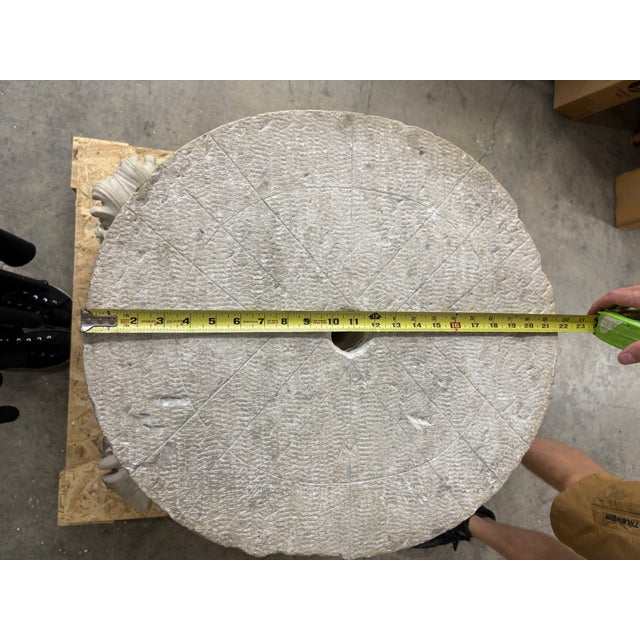 Carrera Marble Pedestal For Sale In Fayetteville, AR - Image 6 of 16