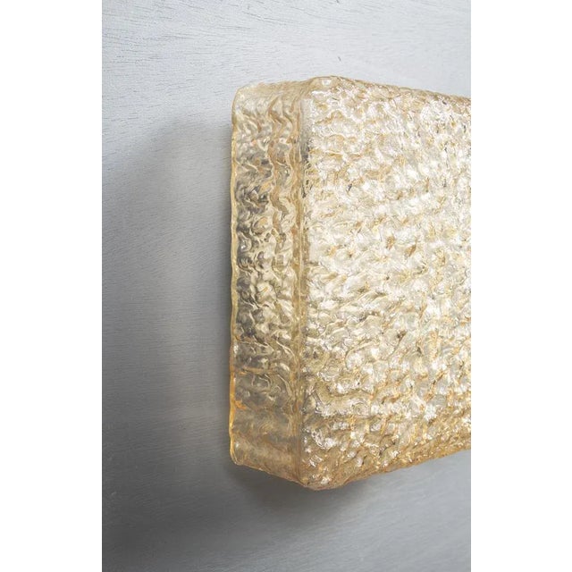 Large German Wall & Ceiling Lamp from Putzler, 1960s For Sale - Image 9 of 14