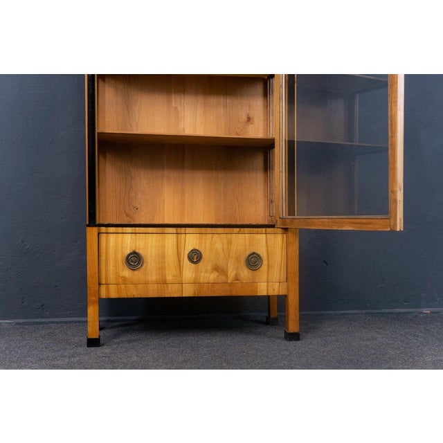 Wood 1st half of the 19th Century Showcase Cabinet For Sale - Image 7 of 17