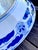 Mid 20th Century Monumental Japanese Blue & White Porcelain Charger With Hawk & Pine Landscape For Sale - Image 13 of 15