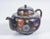 Cloisonné Teapot and Sugar Bowl with Floral Decor, Set of 2 For Sale - Image 4 of 18