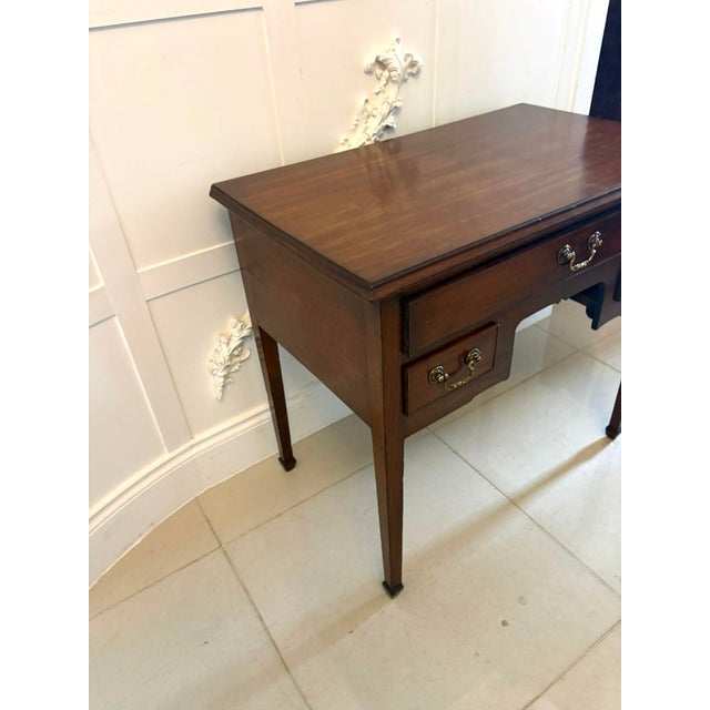 Small Antique Georgian Table in Mahogany, 1800 For Sale - Image 10 of 12
