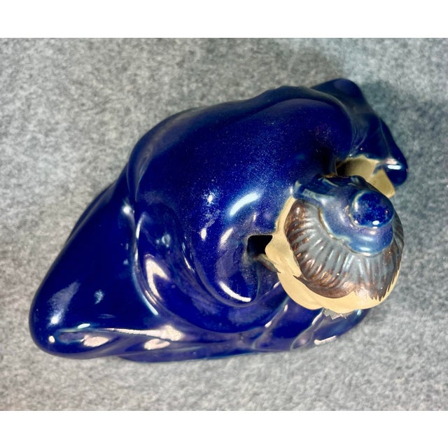 Chinese Glazed Art Pottery Figurine For Sale - Image 9 of 11