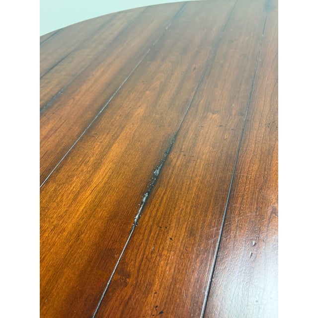 Hooker Furniture Rustic Farmhouse Painted Dining Table With 2 Leaves For Sale - Image 10 of 12