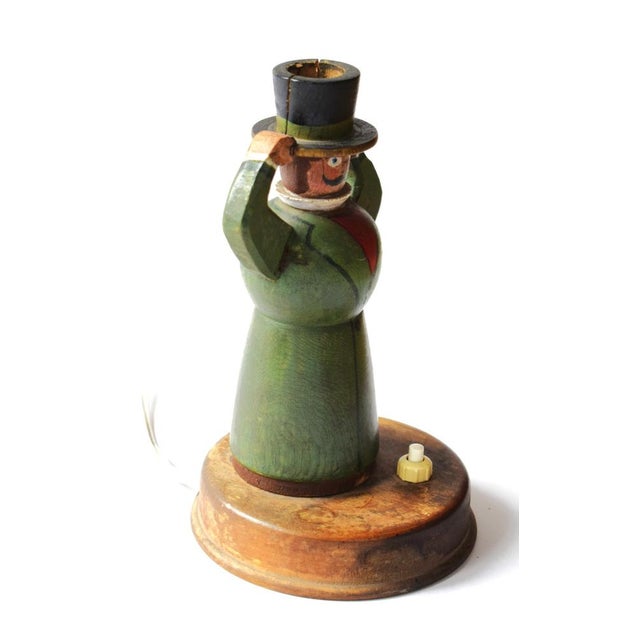 Vintage South American Table Lamp, 1930s For Sale - Image 4 of 10