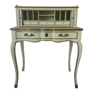 Vintage John Widdicomb French Provincial Style Secretary Desk For Sale