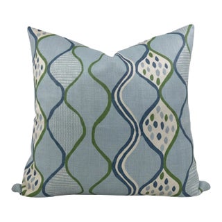 Baltic Weave Pillow Linen Cover, 22x22 Pillow For Sale