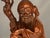 Antique Chinese God of Longevity Carved Rosewood Figurine for your consideration. The carving is a nice mid-size,...