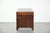 Wooden English Desk with Brass Elements and Green Leather Top For Sale - Image 6 of 14