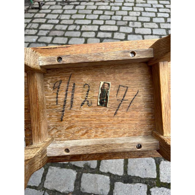 Nesting Tables in Oak by Carl Eriksen for Cemo Möbel Odense, Set of 3 For Sale - Image 4 of 11