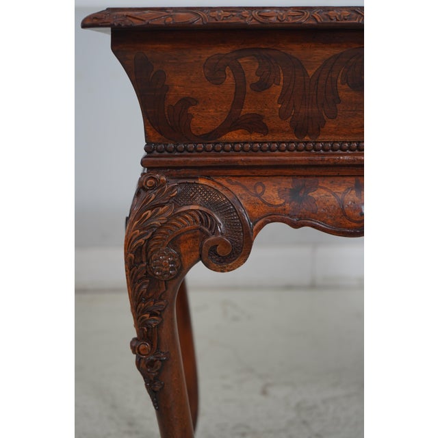 John Richard European Crossroads Inlaid Console Table For Sale - Image 9 of 12