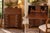 Vintage Chippendale-Style Mahogany Slant Front Secretary Desk With Claw Feet and Hidden Compartments For Sale - Image 15 of 15