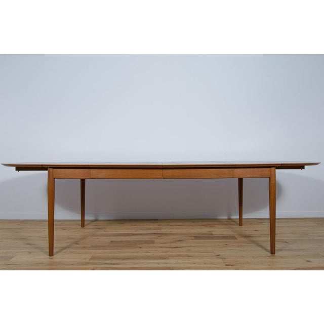 Mid-Century Danish Extendable Dining Table in Teak, 1960s For Sale - Image 17 of 18