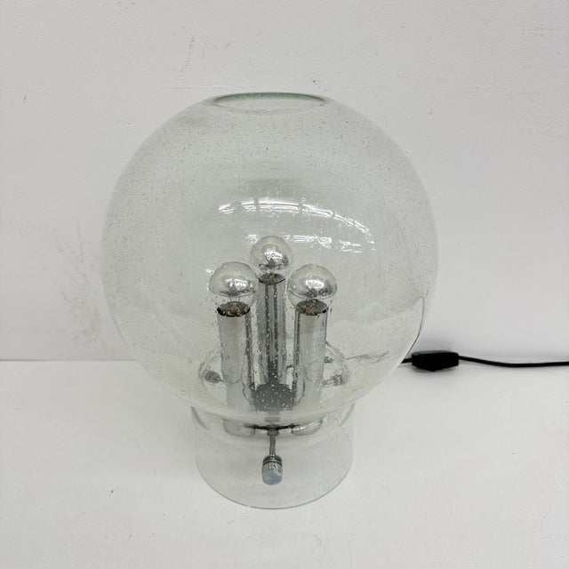 Glass Table Lamp from Limburg Glashütte, 1970s For Sale - Image 17 of 18