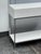 Contemporary West Elm White Lacquer Console Table + Storage For Sale - Image 3 of 12
