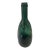 Vintage Green Glass Wine Bottle For Sale