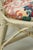 Late 20th Century White Wicker Accent Chairs With Floral Cushions a Pair For Sale - Image 5 of 9