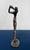 1950s 1950s Mid-Century Modern Abstract Brutalist Cast Bronze Male Figure Sculpture - Giacometti Style For Sale - Image 5 of 6