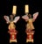 Spanish Baroque Polychrome Angel Torchères on Gilt Pedestals, 1750, Set of 2 For Sale - Image 4 of 9